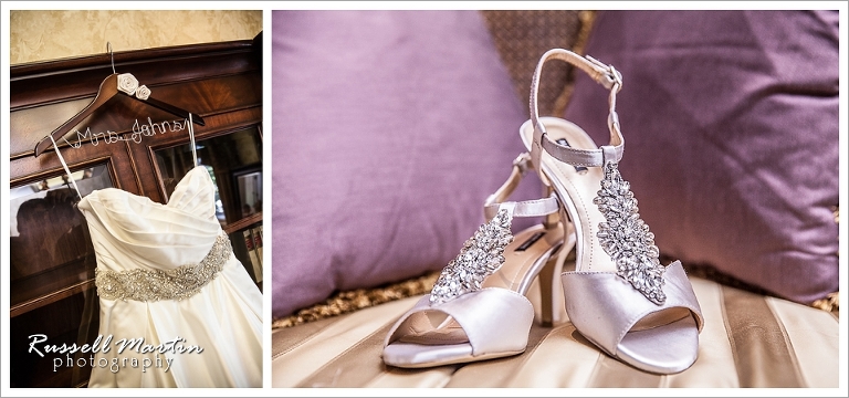 Golden Ocala Wedding, Dress, Shoes